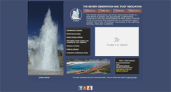 Desktop Screenshot of geyserstudy.org
